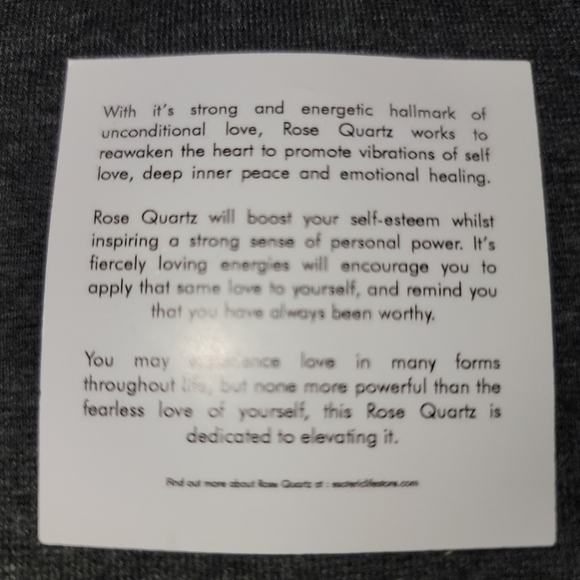 Rose Quartz Crystal Uncut - Picture 6 of 7